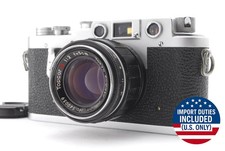   N MINT  Leotax FV Rangefinder Film Camera Topcor S 5cm 50mm F/2 Lens From JAPAN