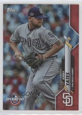 2020 Topps Opening Day Target Red Foil Kirby Yates #127 00gy