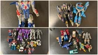 Huge Lot Of Incomplete Transformers Figures From different eras, vintage, as-is