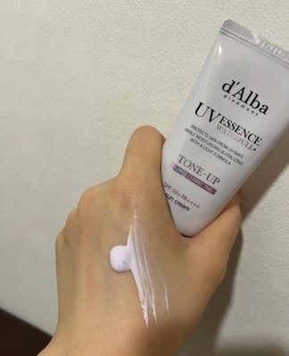 d'Alba UV Essence Tone Up Sun Cream SPF50+ PA++++ 50ml Purple Tone Up K-Beauty
