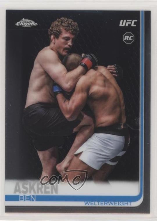 2019 Topps Chrome UFC Ben Askren (In Clench) #46 Rookie RC 0c2