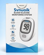 Svnuoik G-430 Blood Glucose Monitoring System Kit Meter Lancets Strips New