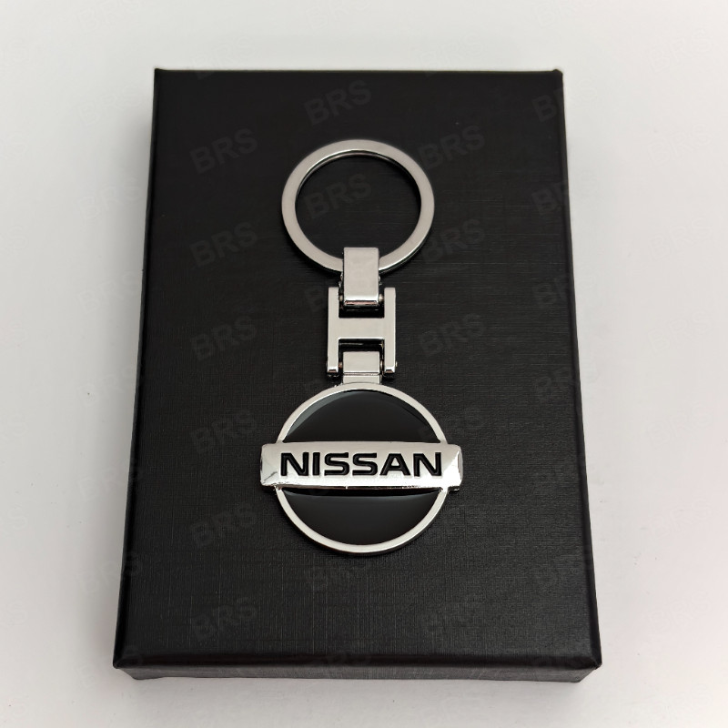Porte Clé NISSAN Métal Logo Qashqai Juke Micra X-Trail Navara GTR Accessoire