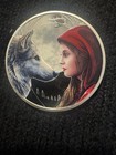 1 oz .999 Silver Lisa Parker Moonstruck Colorized Round Little Red Riding Hood — photo 1