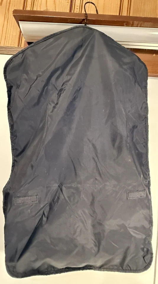 Bolsa de ropa de viaje Jaguar vintage y zapato vinilo cremallera doble plegable con percha 33,5" de largo Foto 2 de 4