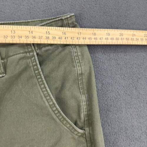 Levi's WaterLess Carpenter Pants Men's W34 L32 Olive Green Relaxed Fit Cargo - Picture 4 of 12