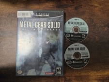 Authentic Nintendo GameCube Metal Gear Solid: The Twin Snakes No Manual