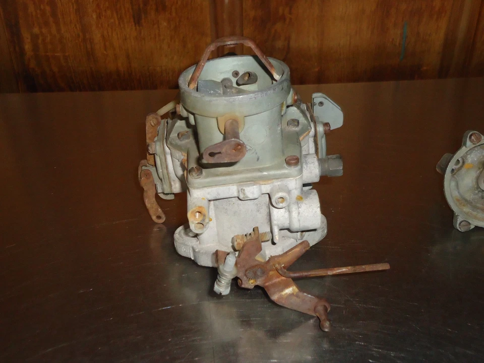 Carburador Autolite 1100 1 barril 1963-1967 Ford Mercury 144 170 200 6 cilindros Foto 2 de 4