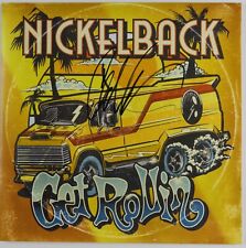 Nickelback JSA Chad Kroeger Signed Autograph Album Record LP Get Rollin' Nickelback JSA Chad Kroeger Signed Autograph Album Record LP Get Rollin'