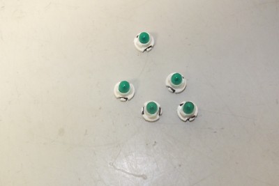 x5 pcs. OEM NEW 99-02 DAEWOO LEGANZA CLIMATE CONTROL PANEL BULB 814617 #308