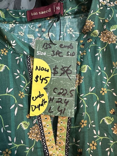 Beautiful emb cutwork Bin Saeed brand summer Lawn collection- $49 FREE SHIPPING - 第 16/16 張圖片