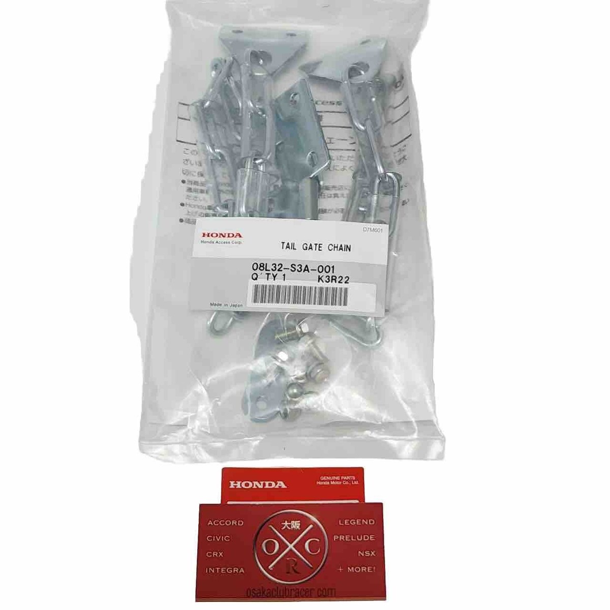Genuine OEM Honda Acty Truck Tailgate Bed Chain Set HA3 HA4 HA5