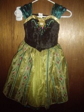 EEUC Girls 4-6x Disney Frozen Anna Coronation Dress