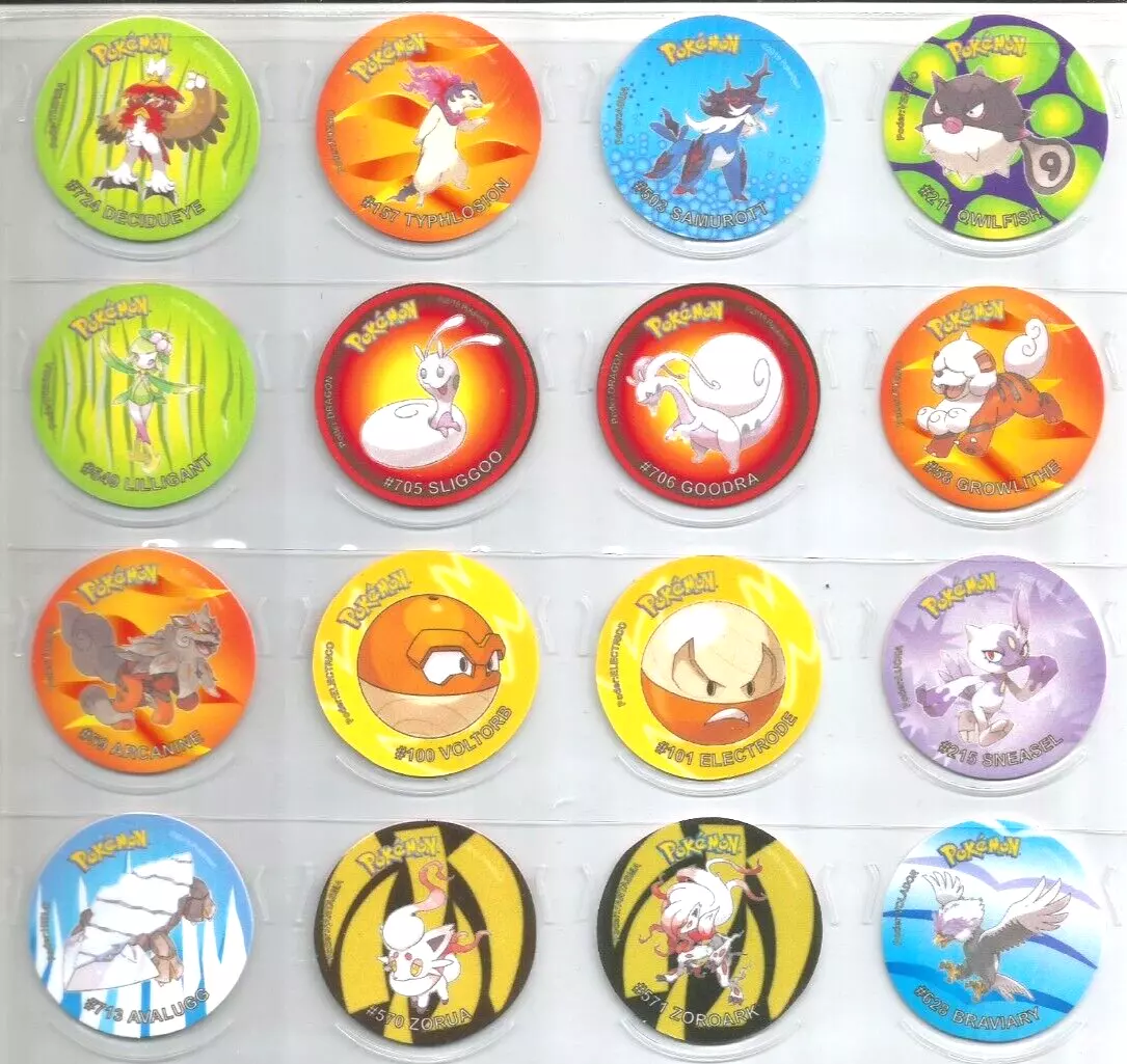 Pokémon Tazos- Tazos Attack 2, Tazos 3, Voa e Tazos League Amora