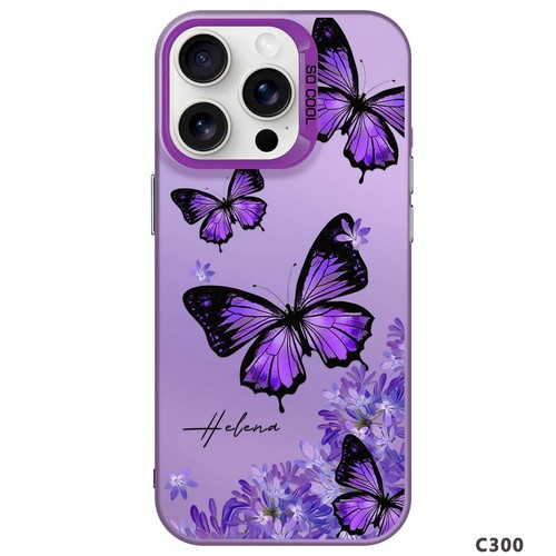 2 IN 1 Case For iPhone 16 Pro Max 15 17 Samsung S25 Butterfly Personalised Cover - Picture 52 of 70