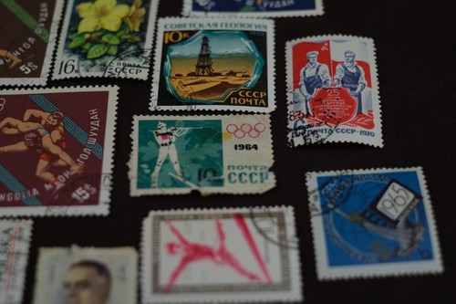 worldwide stamp collection lot 45 pcs Vintage Rare Classic Antique Genuine - Picture 10 of 10
