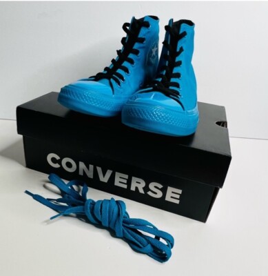 Converse X OPI Blue Chuck Taylor All Star High Top 'Music Is My Muse’ W7 M5 