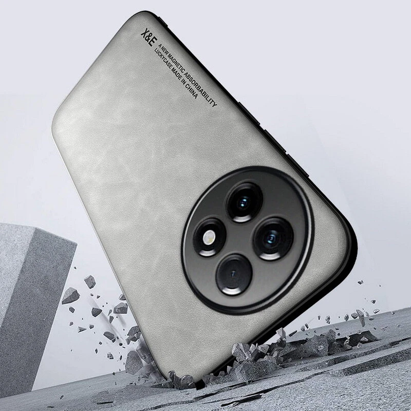 Étui Magnétique Faux Cuir Pour OnePlus 13 12 11 10T 13R 11R ACE 5 Coque Antichoc - Photo 4/4