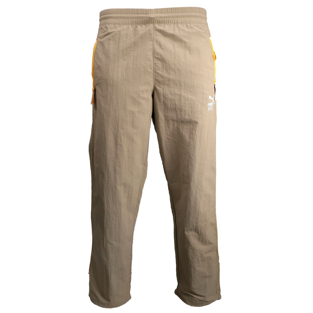 Спортивные брюки Puma Nyc Long Run T7 Мужские бежевые повседневные спортивные брюки 62942667