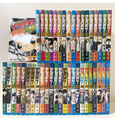 Katekyo Hitman REBORN Vol.1-42 Complete Manga Comics Set Japanese