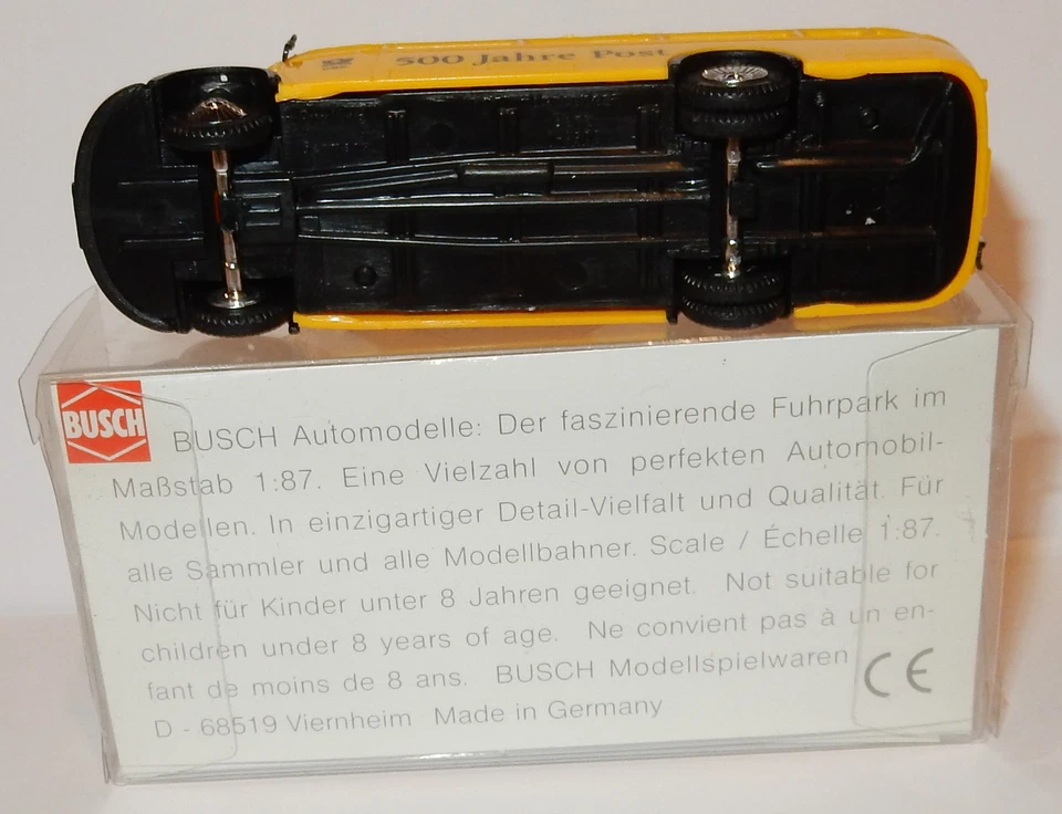 Busch Ho 1/87 MB Mercedes O 3500 Schweizerpost Autobus 500JAHRE Dbp Post Ptt - Immagine 3 di 4