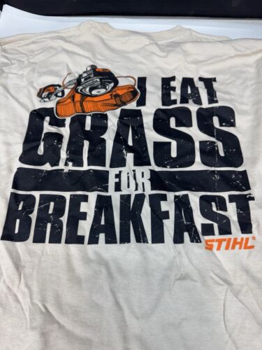 t shirt stihl i eat erba per colazione motosega grande - Foto 2 di 5