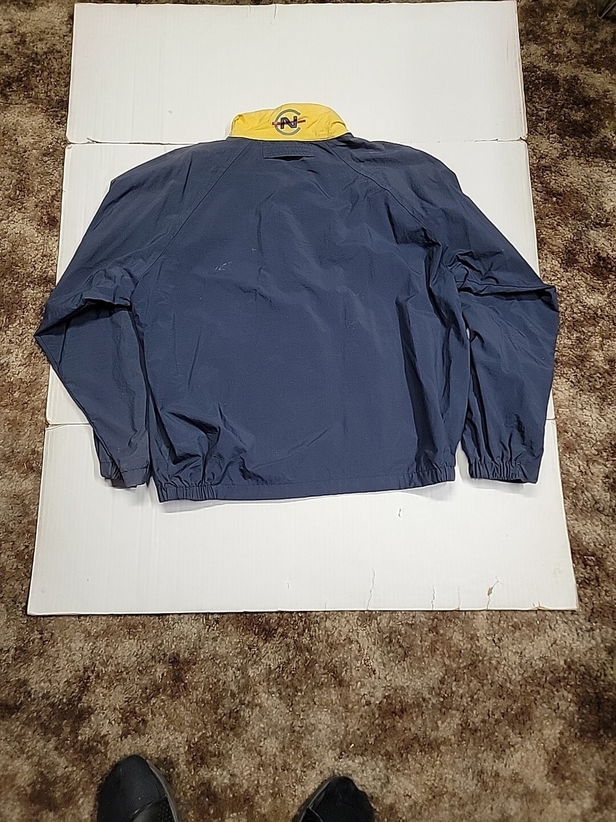 NAUTICA COMPETITION ネイビー ジャケット Vintage Nautica Competition Mesh Lined Full-Zip Windbreaker