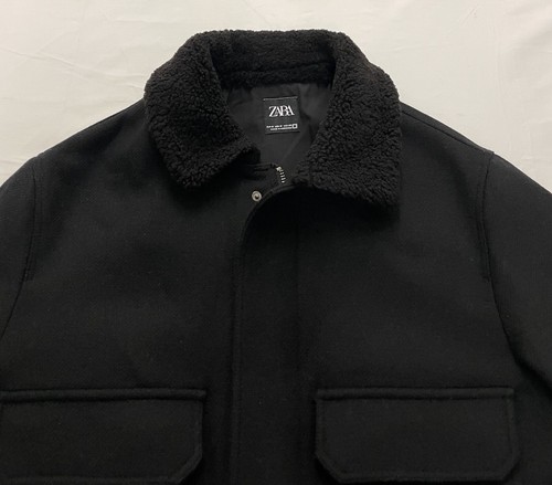 ZARA CLASSIC CROPPED LENGTH JACKET SIZE Medium - Picture 8 of 10