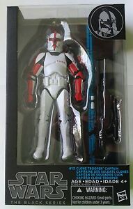 Star Wars The Black Series 6 inch figure Clone Trooper Captain NEW!!