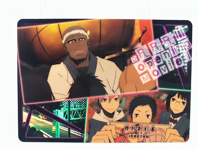 Durarara !! card Japanese movic Rare F/S