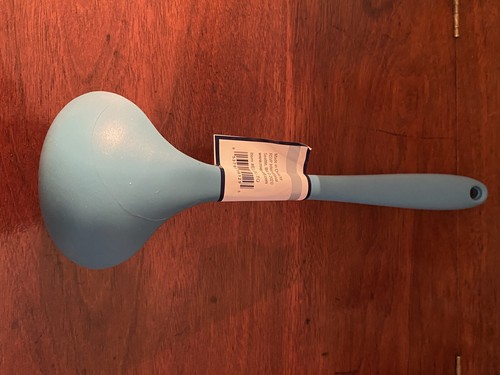 RSVP Kitchen Turquoise Silicone Ladle & Dish Washer Safe - Brand New - Picture 3 of 4