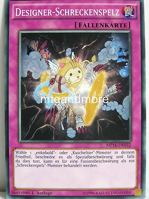 Yu-Gi-Oh - 1x Designer-Schreckenspelz - MP16 - Mega-Tins - Common