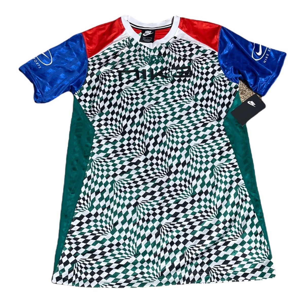 RARE! Nike Sportswear Jersey Dress Womens Multi-Color BQ8419 480