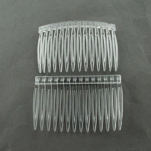 3 Pcs Plastic Hair Comb Combs Slides Wedding Hair Accessory 70x45mm (PHAR-R018) - Picture 5 of 23