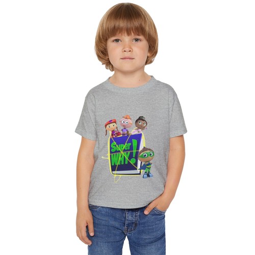 Super Why- Heavy Cotton™ Toddler T-shirt - Picture 2 of 29