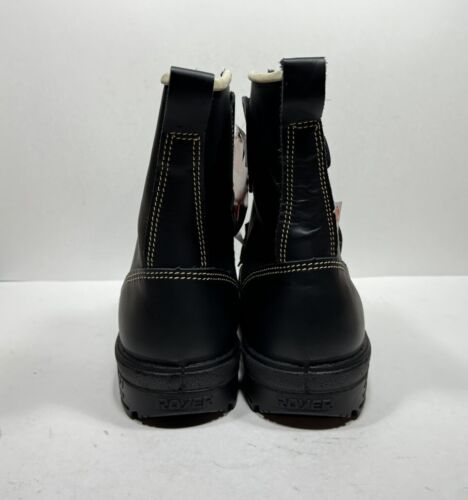 Royer 12002Xp-12 Men's Size 13 Reg Aluminum Toe 8-Inch Work Boots Black 12002Xp - Picture 4 of 9