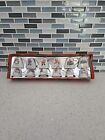 Vintage 1950’s Porcelain Christmas Mini Bell Ornaments Lot Of 12 Made In Japan