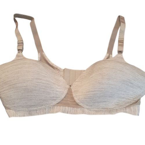 Reggiseno Hanes Smoothtec senza fili taglia XL grigio erica - Foto 1 di 6