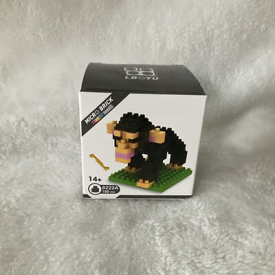 Micro Brick MONKEY 100 Pcs 8222A Ages 14+ Very small pieces New Lboyu