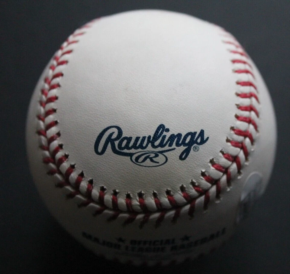 Fergie Jenkins HOF '91 Cubs Rangers Autographed MLB Signed Baseball JSA COA - Image 4 of 4