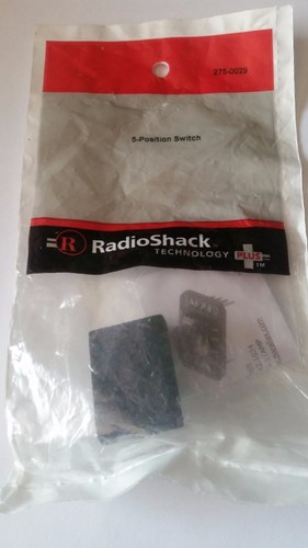 RADIOSHACK 5-POSITION SWITCH P/N: 275-0029 - Picture 2 of 2