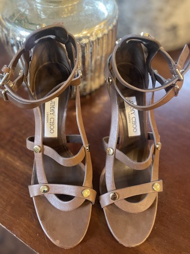 Jimmy Choo Motoko Leather Pumps Size Women’s US 9 - Picture 2 of 9