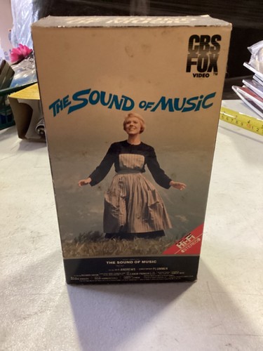 1983 CBS Fox video VHS: 1965 The Sound of Music (Julie Andrews) - Picture 3 of 4