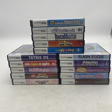 Lot Of 15 Nintendo DS Cases Manuals NO GAMES - Some Manuals