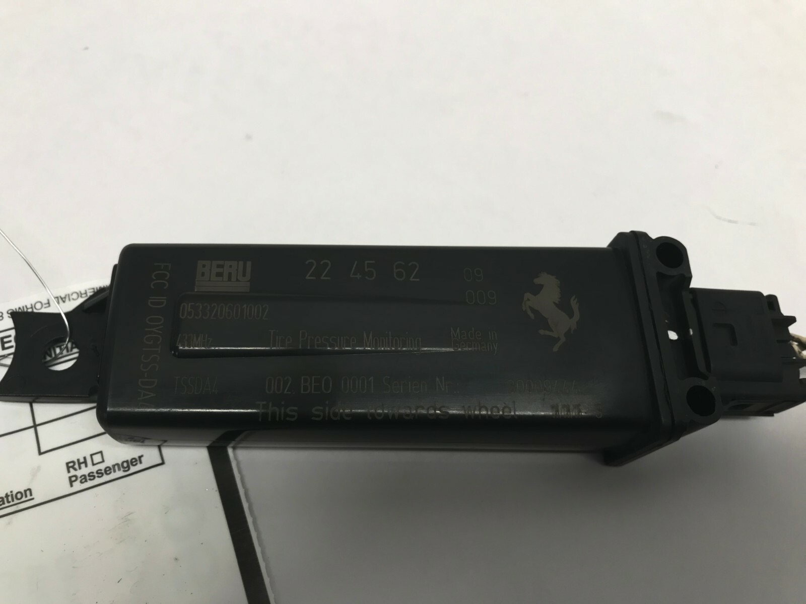Maserati Quattroporte 2005-2012 Tpms sensors Pair