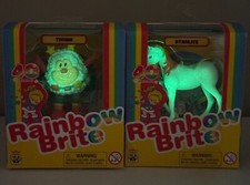 Rainbow Brite TLS Toys Starlite Twink GITD CHASE Figurine Cheebee Set of 2 NIB