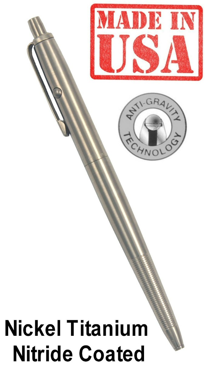 Fisher Space Pen #AG7-MW / Moon Walker Nickel Titanium Nitride
