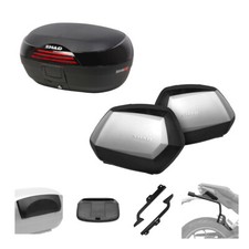 SHAD SH46 Trunk Kit & SH35 3P Suitcases for KTM 390 ADVENTURE 2020-2024