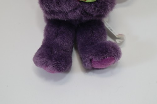 FBOT Lila Engel Teddybär Plüsch Ornament Rose Russ Berrie Vintage - Bild 5 von 10