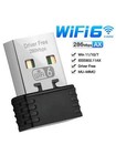 USB WiFi Wireless Network Adapter Antenna Wi-Fi 6 Mbps 2.4 802.11 Win 11/10/7